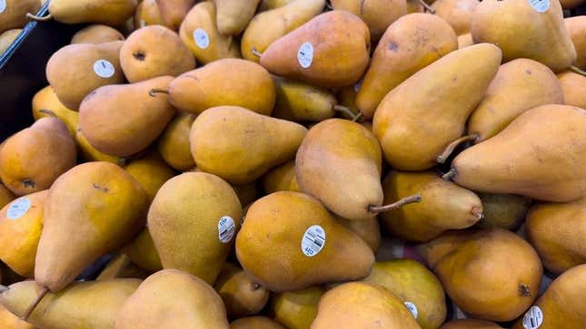 Bosc pears