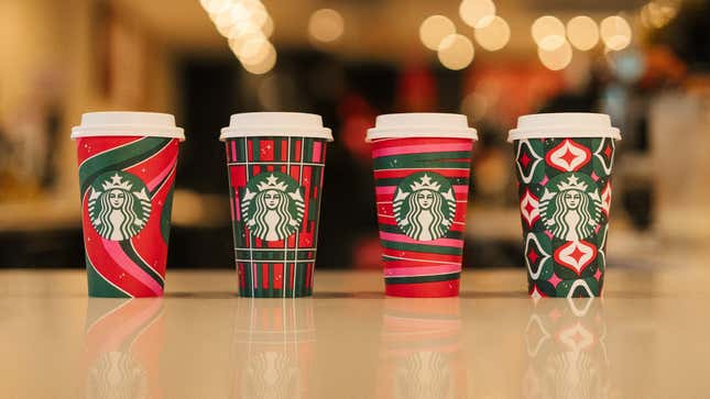 Starbucks Holiday Cups 2023 designs