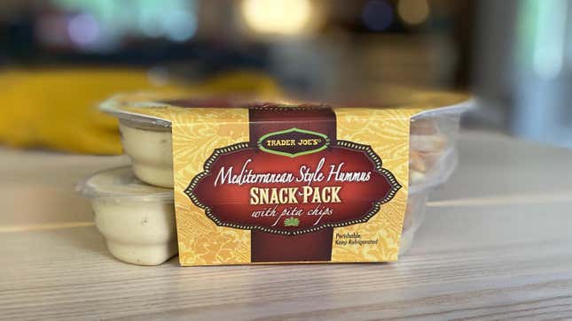 Trader Joe’s Mediterranean Style Hummus Snack Pack