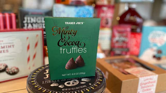 Trader Joe's Minty Flavored Cocoa Truffles