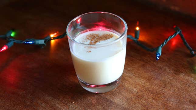 Image for article titled Is it worth making your own eggnog?